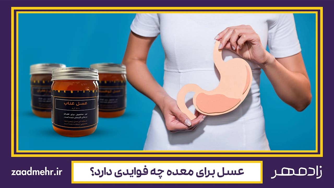 فواید عسل برای معده