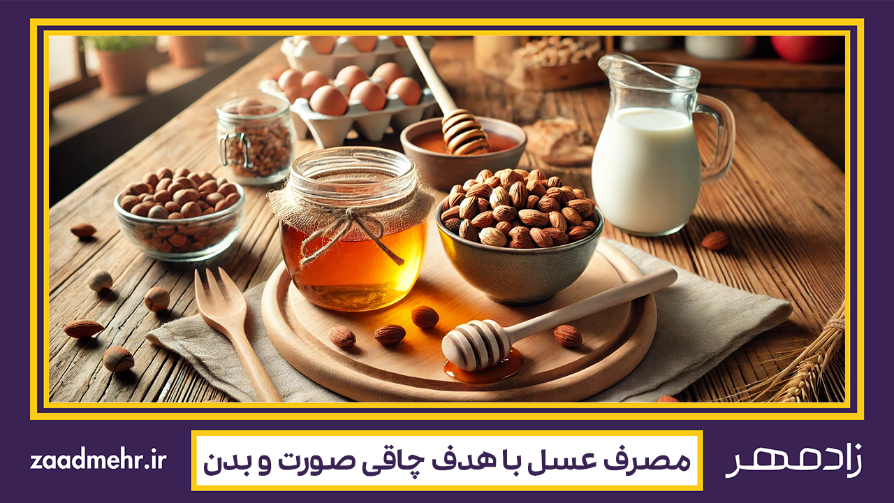 عسل برای چاقی