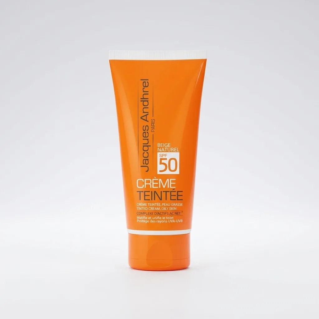 خرید کرم ضد آفتاب SPF۵۰ بی‌رنگ مناسب پوست چرب و مستعد آکنه (۵۰ میلی‌لیتر) (ژاک آندرل پاریس)