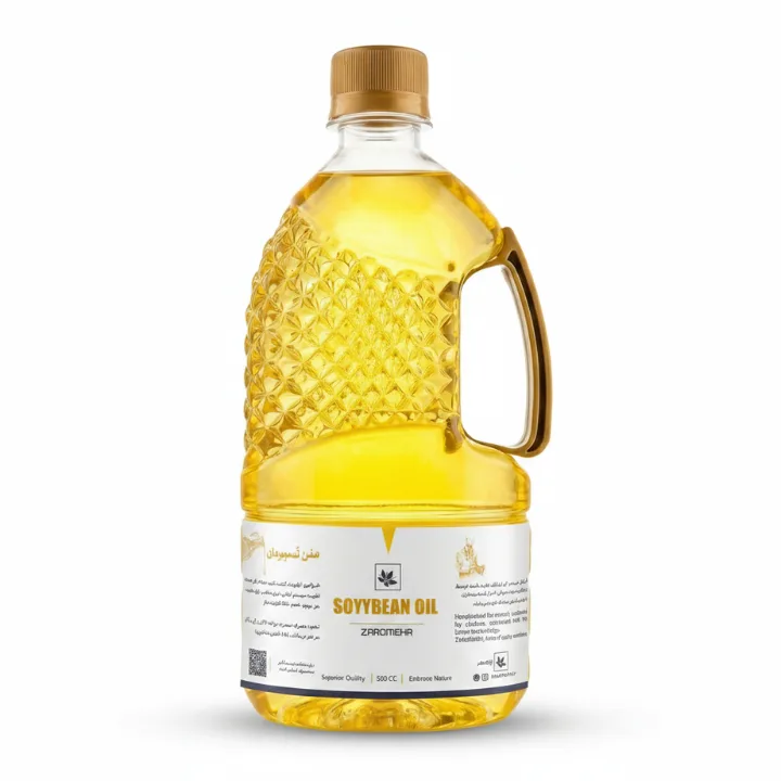 خرید روغن سویا آشپزی طبیعی زادمهر (٪۰.۱۶ اسیدیته)
